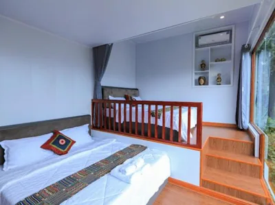Quadruple Room with Mountain View — Sapa Succulent Garden Homestay - Vườn Sen Đá Homestay